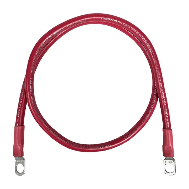 #4BTRYCBL: RED 300"L, 3/8" LUGS #4BTRYCBL: RED 300"L, 3/8" LUGS
