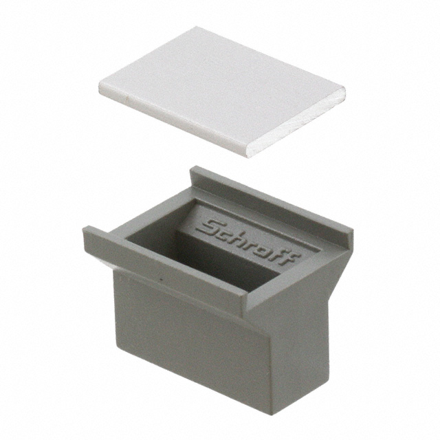 HANDLE 4HP VME PLASTIC GRAY