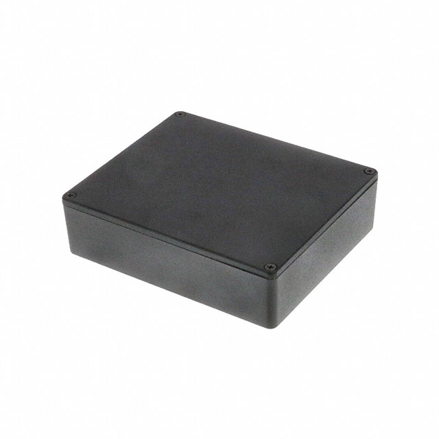 BOX ALUM BLACK 5.72"L X 4.77"W BOX ALUM BLACK 5.72"L X 4.77"W