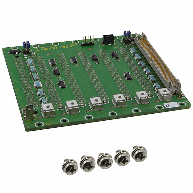BACKPLANE 3U 7 CHANNEL VME J1