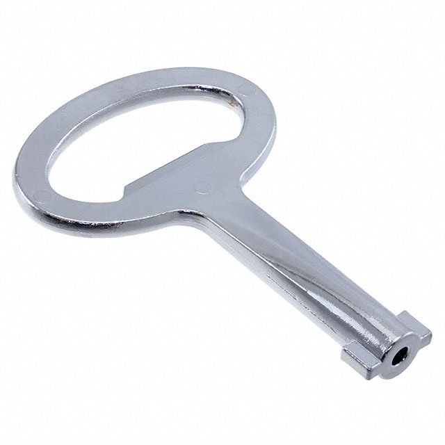 KEY 3 MM DOUBLE BIT ZAMAK CHROME KEY 3 MM DOUBLE BIT ZAMAK CHROME