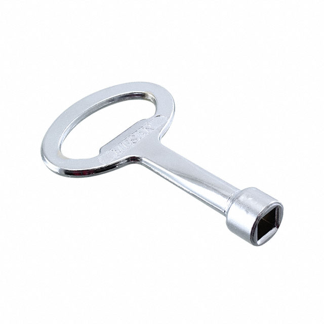 KEY 8 MM SQUARE ZAMAK CHROME FIN KEY 8 MM SQUARE ZAMAK CHROME FIN
