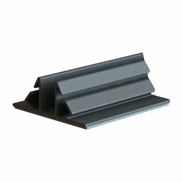 CARD GUIDE,DBL,ADH MNT,BLACK,4FT