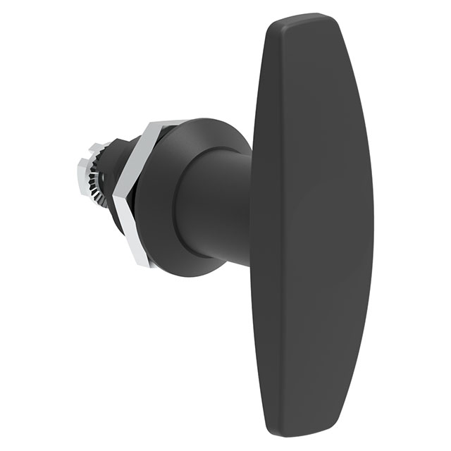 T-HANDLE CAM LATCH PNL MNT PLAS