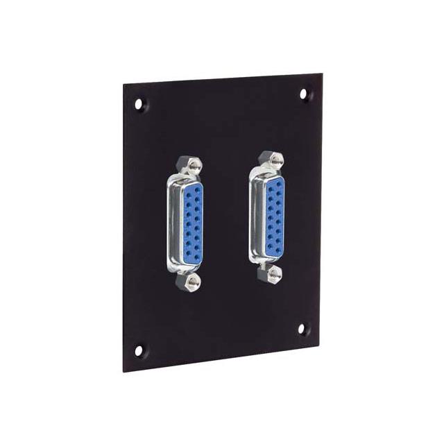 USP SUB-PNL W/2 DB15 F-F CPLR USP SUB-PNL W/2 DB15 F-F CPLR