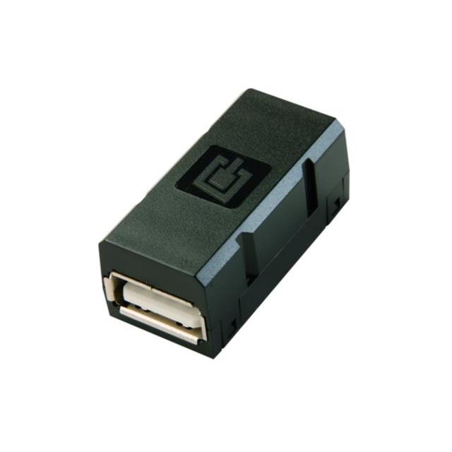 STX USB 2.0 co f-f typeA-B bk