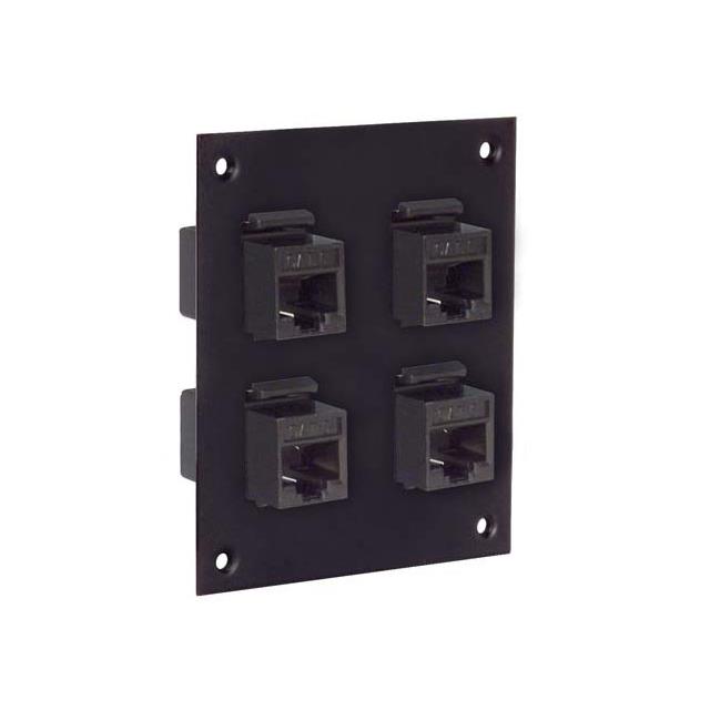 USP SUB-PNL W/4 CAT6 CPLR STR USP SUB-PNL W/4 CAT6 CPLR STR