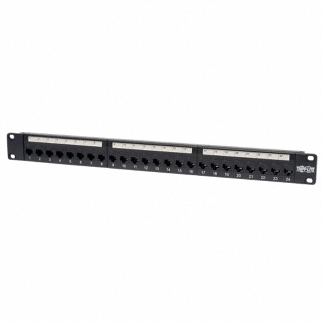 PATCH PANEL 568A/B RJ45 1URM TAA