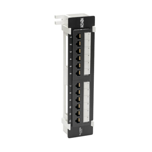 CAT6 WALL-MOUNT 12-PORT PATCH PA CAT6 WALL-MOUNT 12-PORT PATCH PA