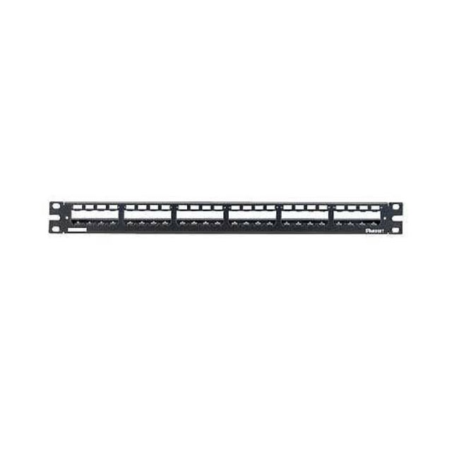 PATCH PANEL, 24 PORT, ALL METAL,