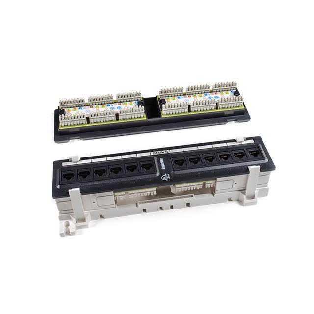 Patch Panel Wall Mount RJ45 12 P