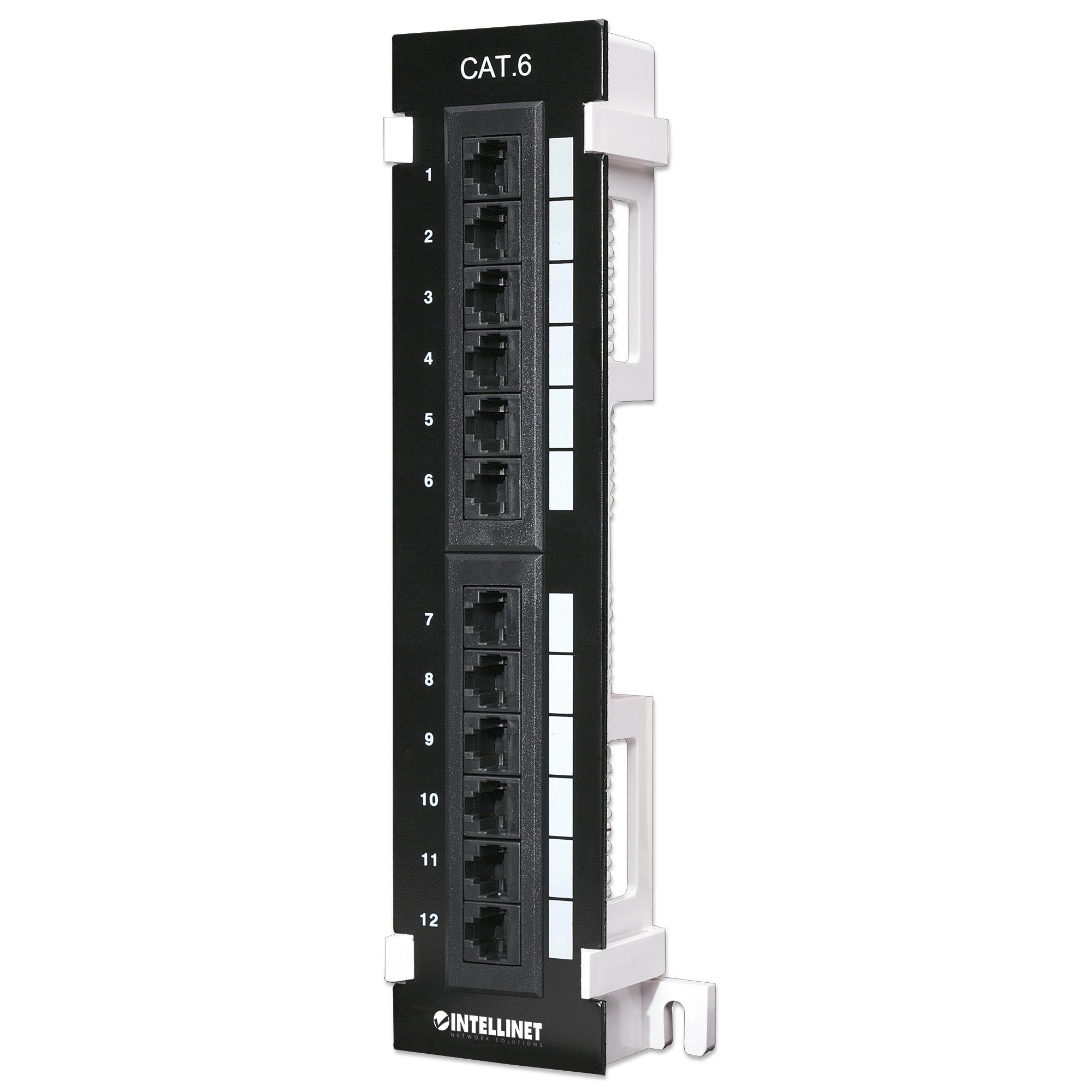 Cat6 UTP 12 port Wall-mount