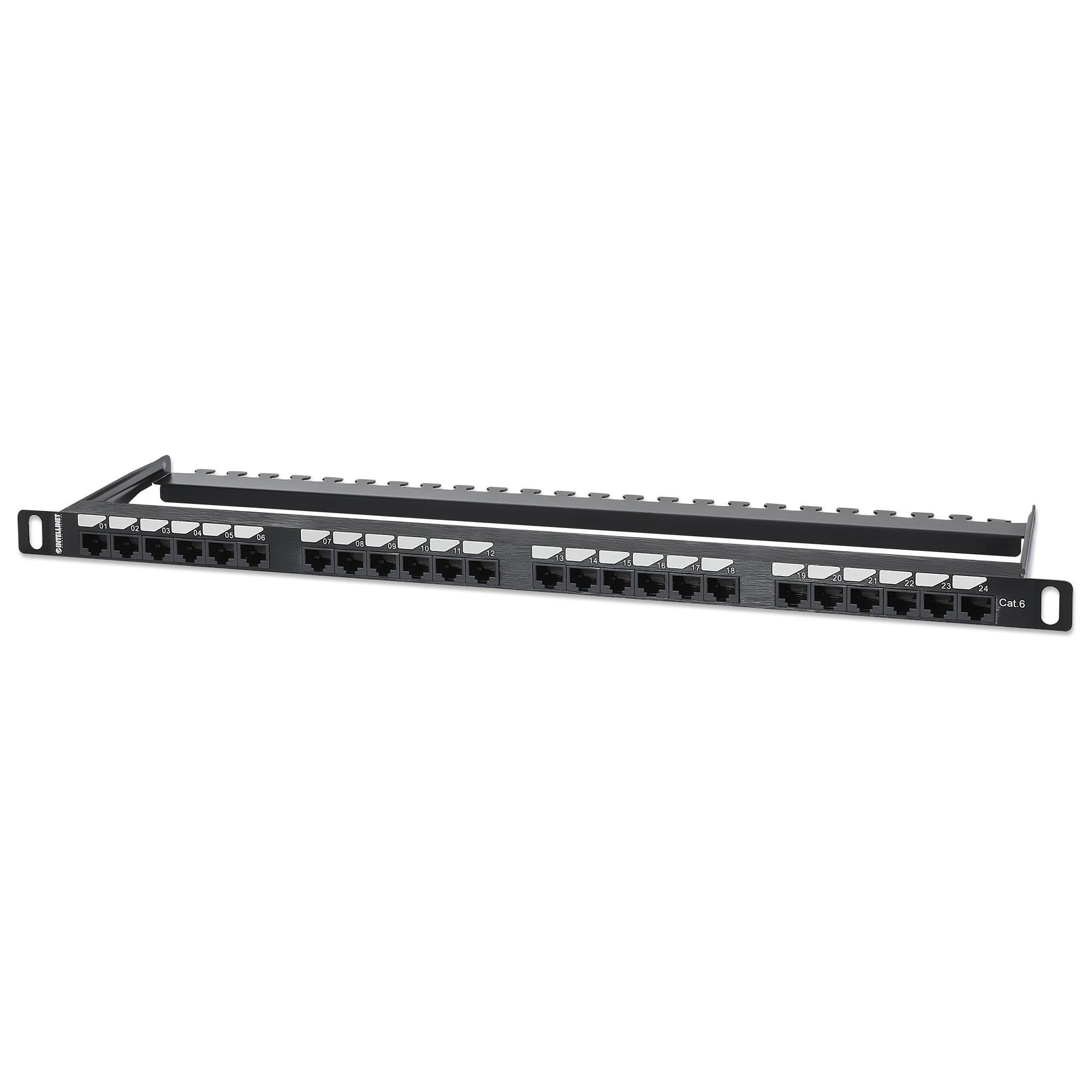 Cat6 UTP 24 port Rackmount 0.5U