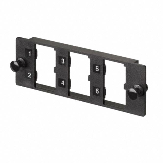 UNLOADED PANEL ACCEPTS UP TO SIX