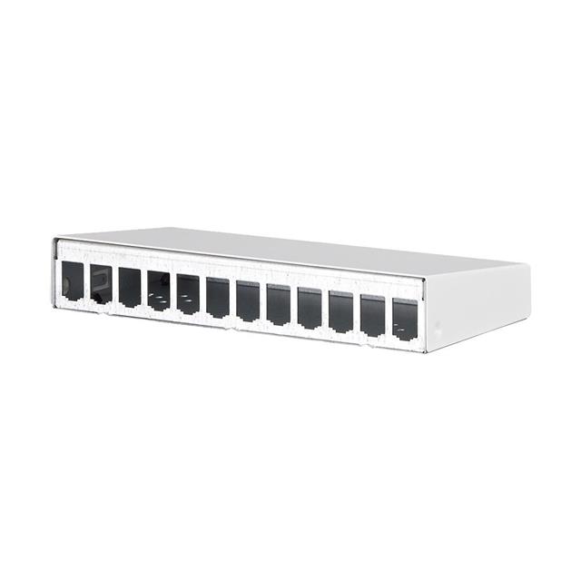 PATCH PANEL, RJ45, HOUSING, 12 P PATCH PANEL, RJ45, HOUSING, 12 P