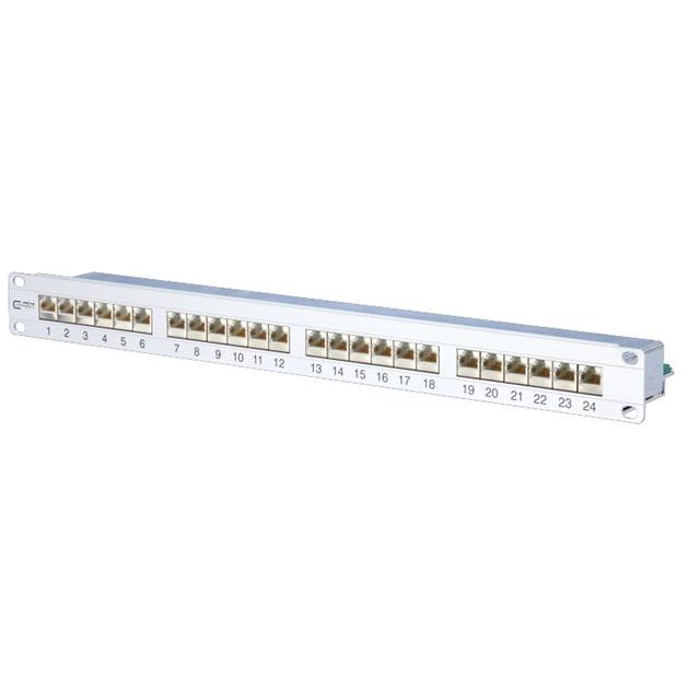 PATCH PANEL, E-DAT C6 24X8(8) 1R PATCH PANEL, E-DAT C6 24X8(8) 1R