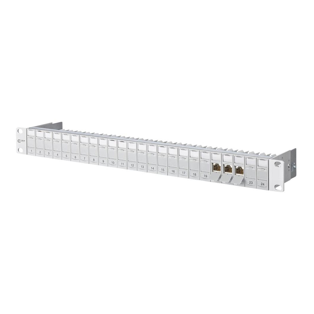PATCH PANEL, E-DAT 24X8(8) 1RU C