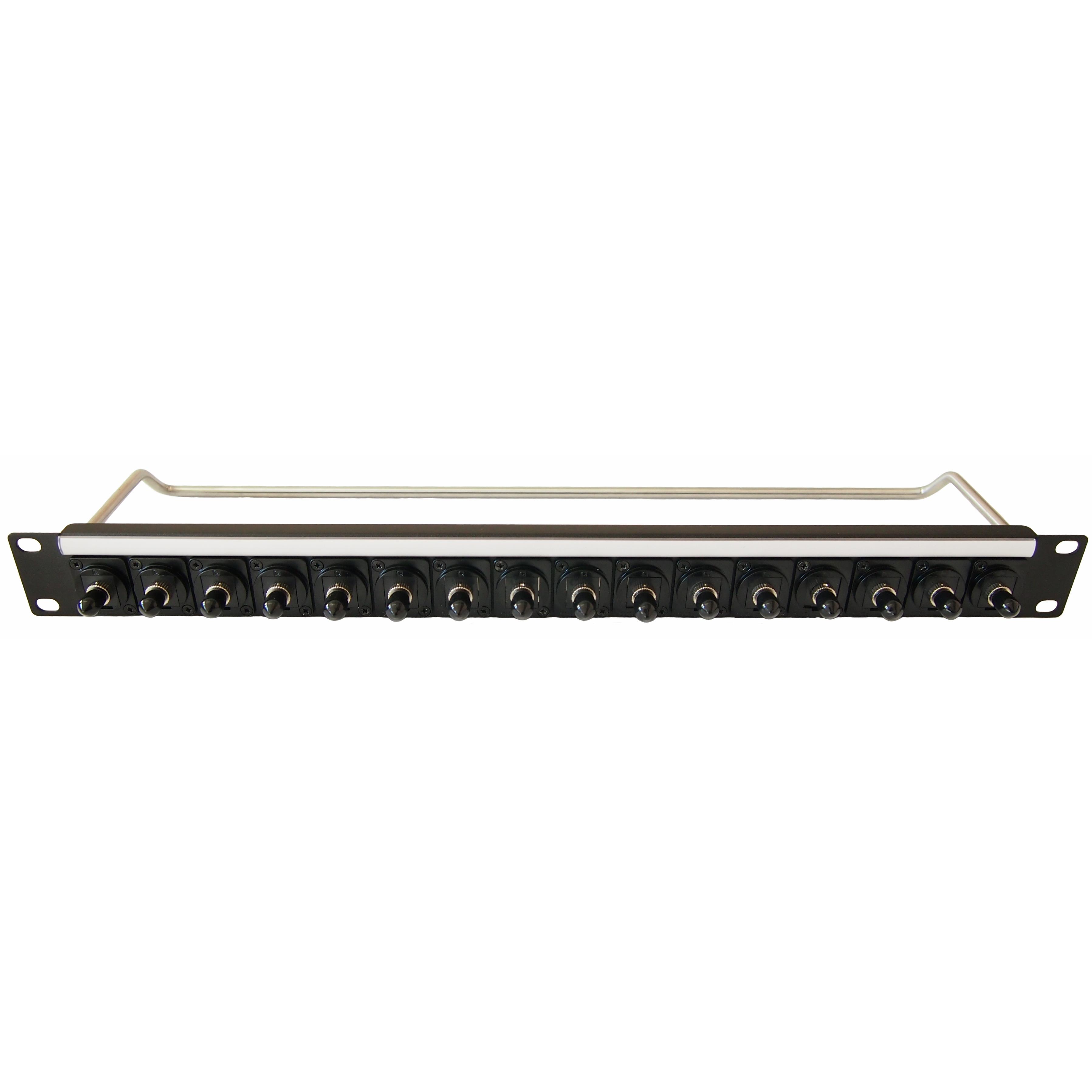 RACK 16X ST FIBRE SM/MM BM FM M3
