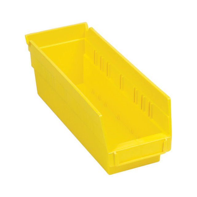 NESTABLE SHELF BIN, PLASTIC, 4-1 NESTABLE SHELF BIN, PLASTIC, 4-1