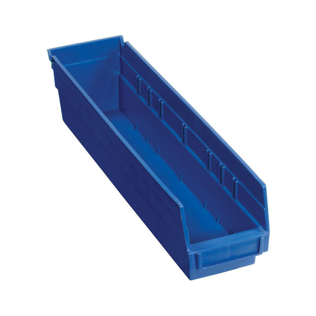 NESTABLE SHELF STORAGE BIN, PLAS