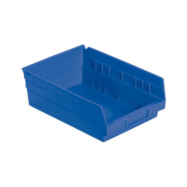 NESTABLE SHELF STORAGE BIN, PLAS