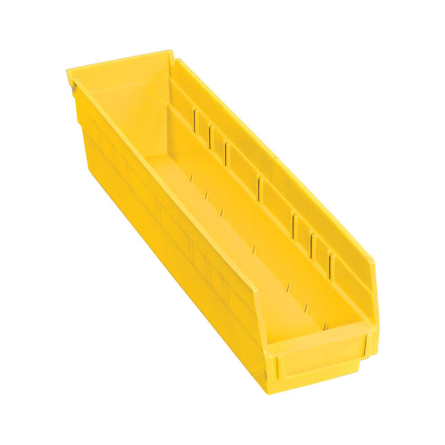 NESTABLE SHELF BIN, PLASTIC, 4-1 NESTABLE SHELF BIN, PLASTIC, 4-1