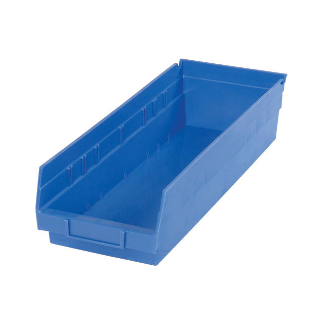 NESTABLE SHELF STORAGE BIN, PLAS