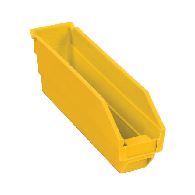 NESTABLE SHELF BIN, PLASTIC, 2-3