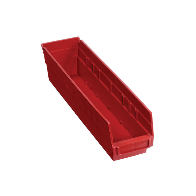 PLASTIC SHELF BIN NESTABLE 4-1/8