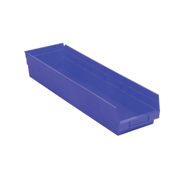PLASTIC SHELF BIN NESTABLE 6-5/8