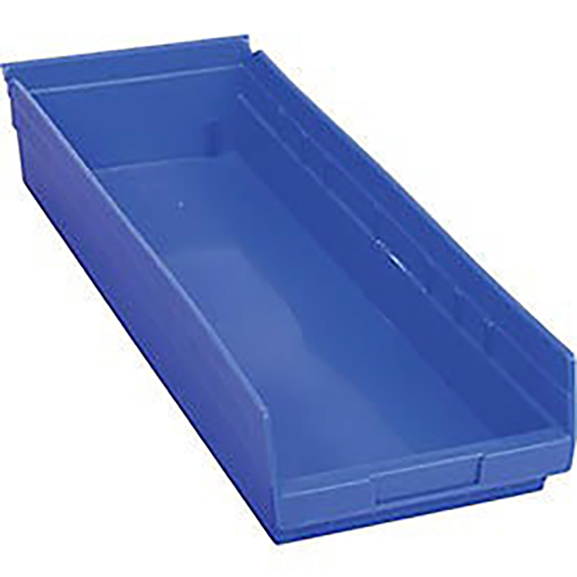 PLASTIC SHELF BIN NESTABLE 8-3/8