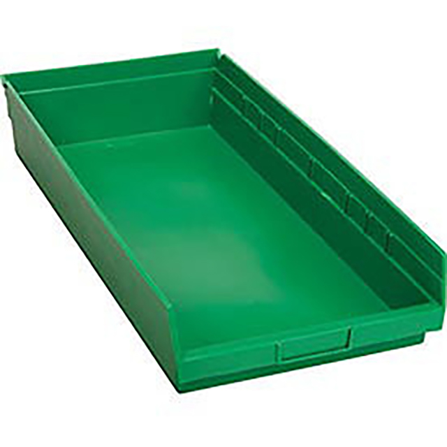 PLASTIC SHELF BIN NESTABLE 11-1/