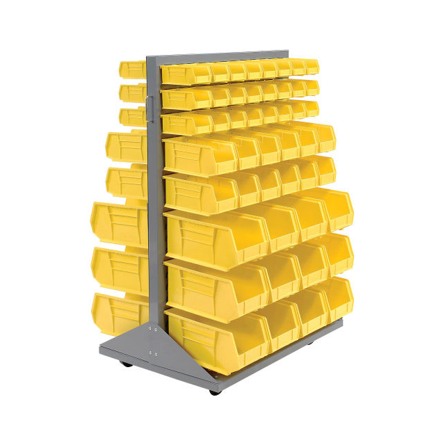 DOUBLE-SIDED MOBILE RACK W/(100)