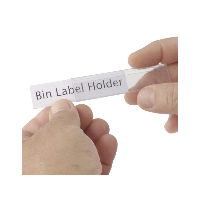 TRI-DEX LABEL HOLDER, 13/16X3" F TRI-DEX LABEL HOLDER, 13/16X3" F