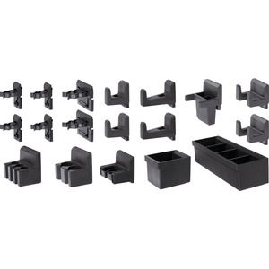 Set of holders, plastic hooks Set of holders, plastic hooks