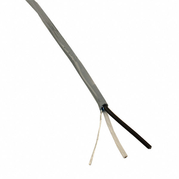 CABLE 2COND 18AWG GRAY SHLD