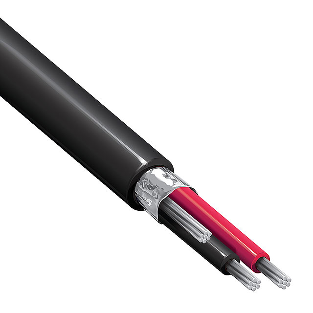 CABLE 2COND 22AWG BLACK SHLD CABLE 2COND 22AWG BLACK SHLD