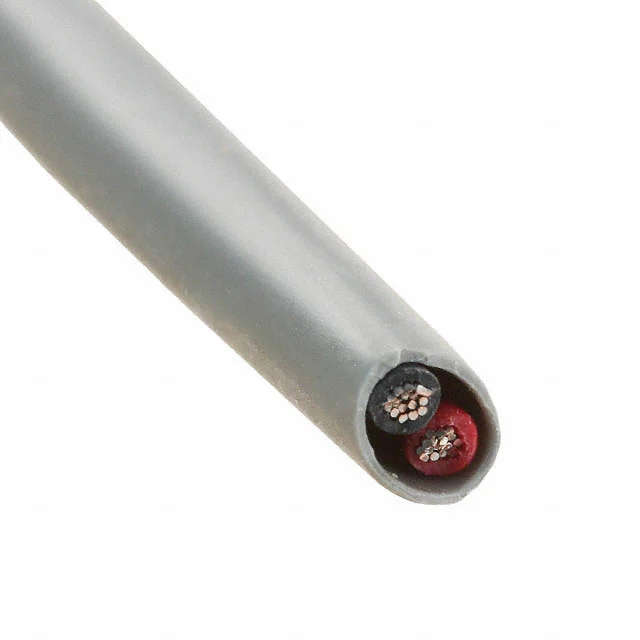CABLE 2COND 18AWG GRAY