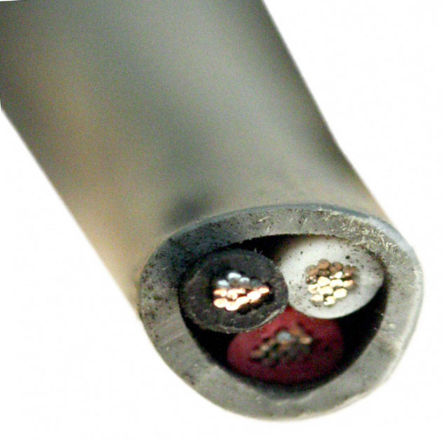 CABLE 3COND 18AWG GRAY CABLE 3COND 18AWG GRAY