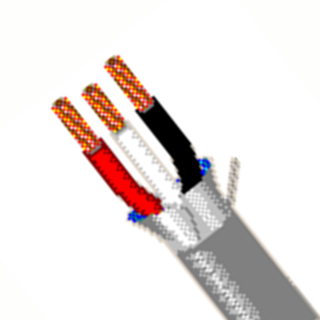 CABLE 3COND 18AWG GRAY SHLD CABLE 3COND 18AWG GRAY SHLD