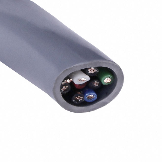 MULTI-PAIR 8COND 22AWG GRAY