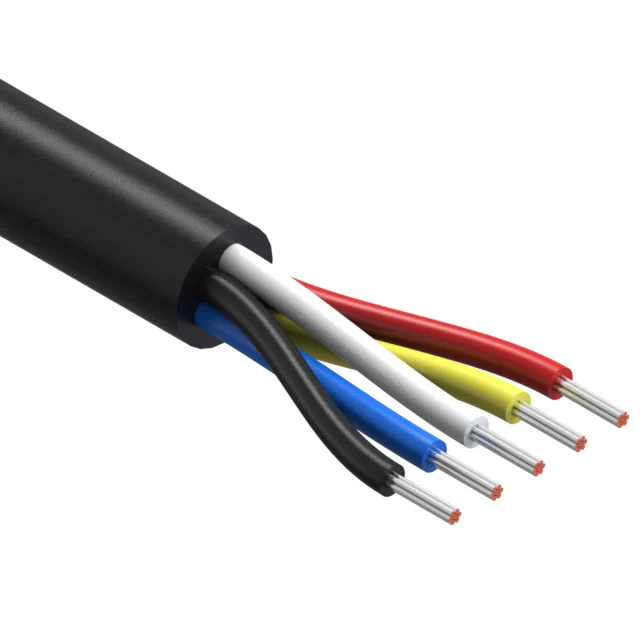 CABLE 5COND 28AWG BLACK CABLE 5COND 28AWG BLACK
