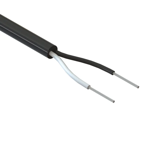 CABLE 2COND 22AWG BLACK CABLE 2COND 22AWG BLACK