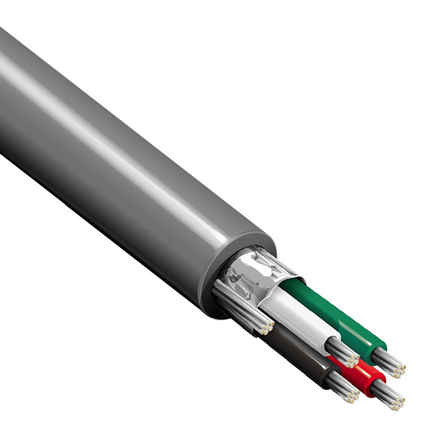 CABLE 4CON 18AWG CHROM SHLD CABLE 4CON 18AWG CHROM SHLD