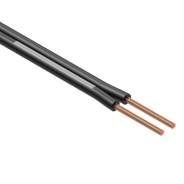 CABLE 2COND 20AWG BLACK CABLE 2COND 20AWG BLACK