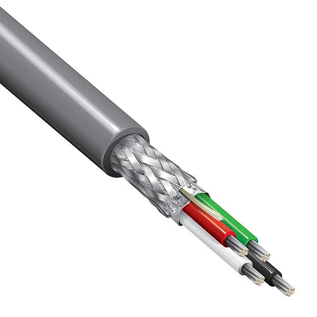 CABLE 4COND 22AWG CHROME SHLD CABLE 4COND 22AWG CHROME SHLD