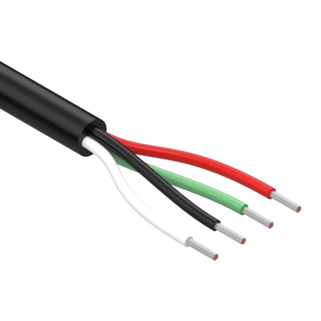 CABLE 4COND 20AWG BLACK CABLE 4COND 20AWG BLACK