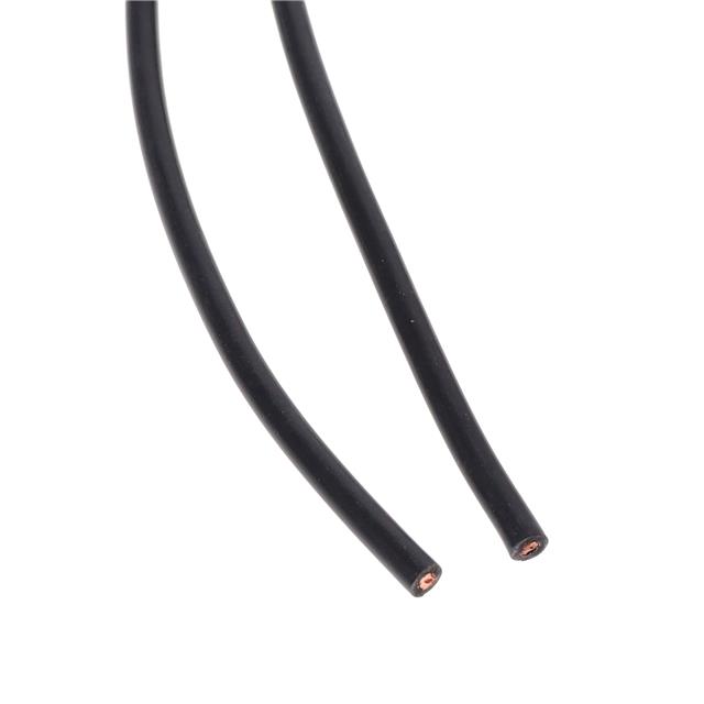 TEST LEAD 16AWG 1100V BLACK 25'