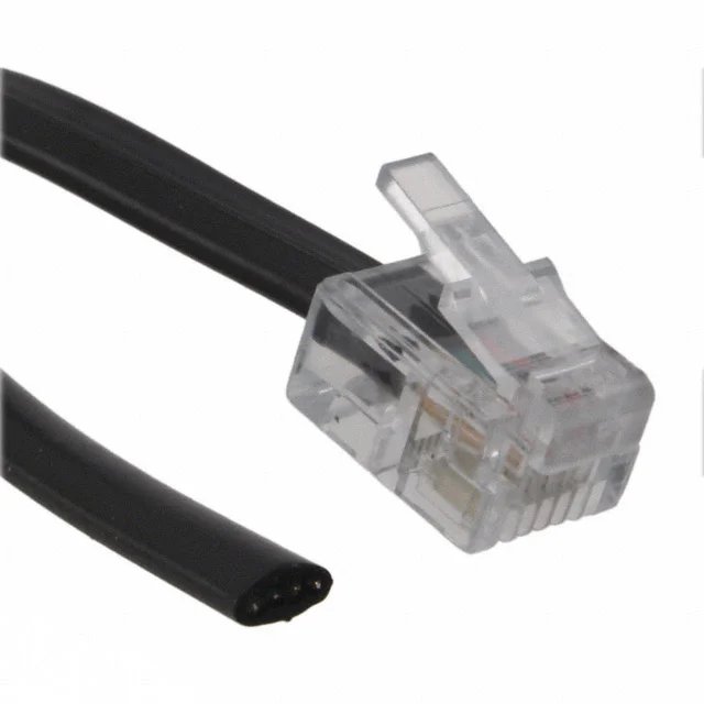 CABLE MOD 6P4C PLUG TO CABLE 7'
