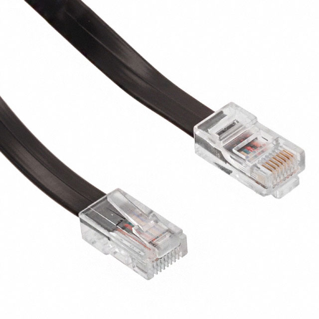 CABLE MOD 8P8C PLUG TO PLUG 5' CABLE MOD 8P8C PLUG TO PLUG 5'